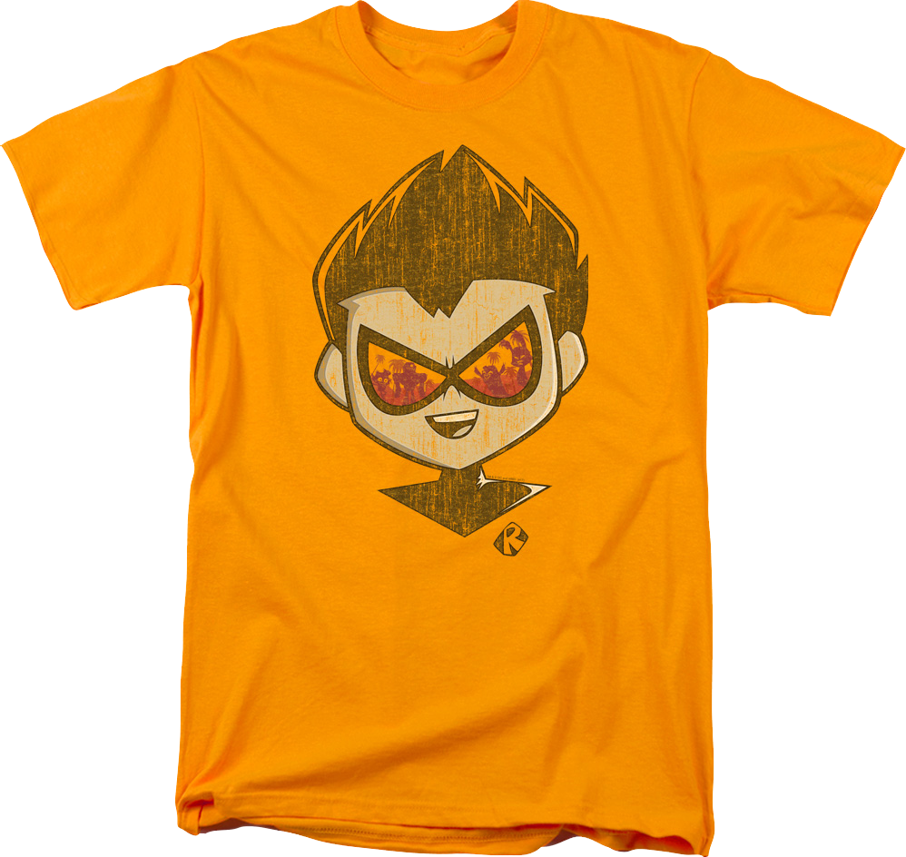 Distressed Robin Teen Titans Go T-Shirt product image 1