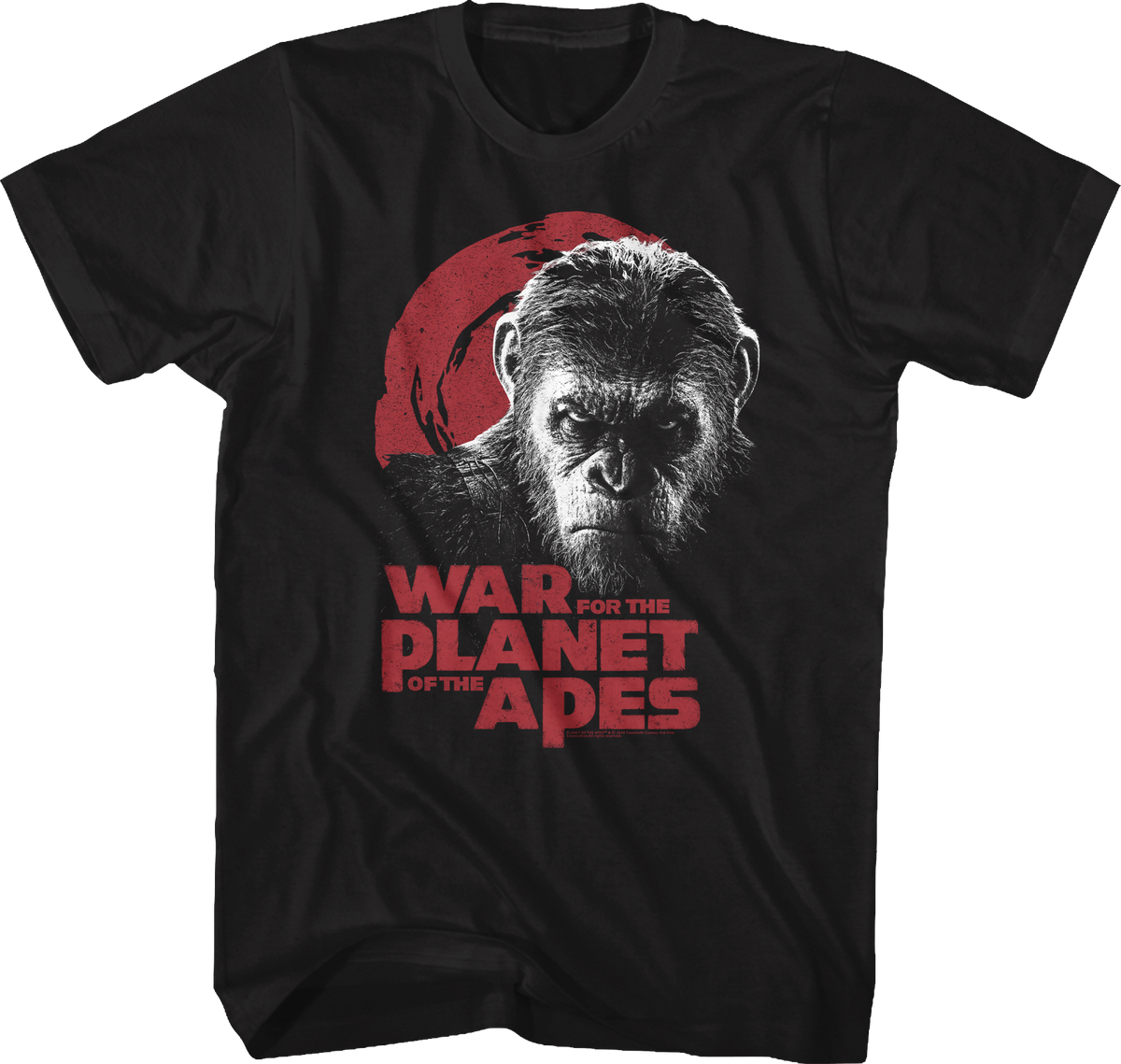 Distressed War For The Planet Of Apes T-Shirt product image 1