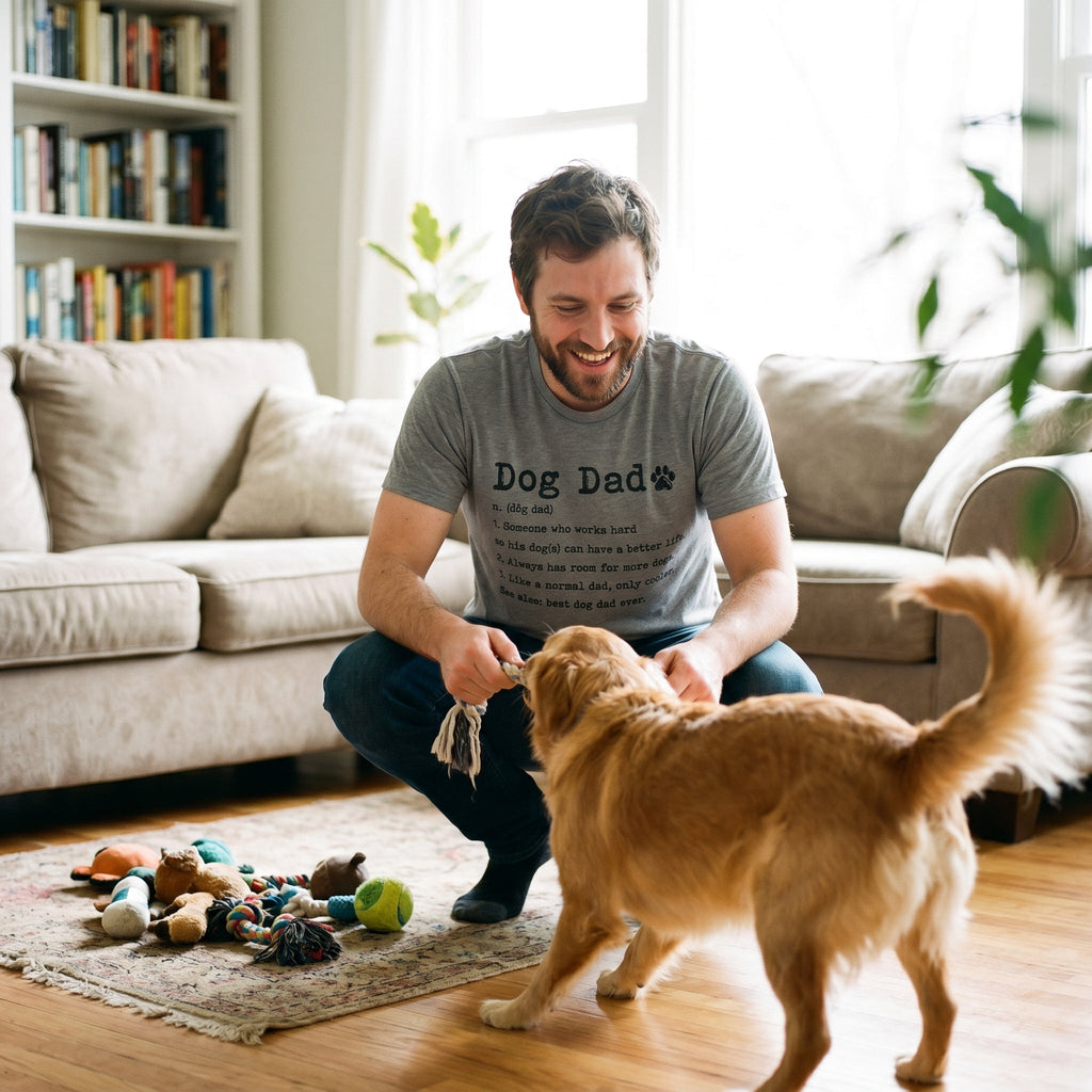 Dog Dad Definition Men's T Shirt product image 2