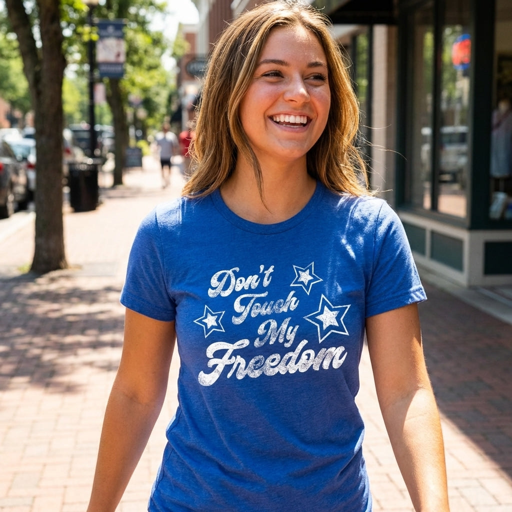 Don't Touch My Freedom Women's T Shirt product image 6
