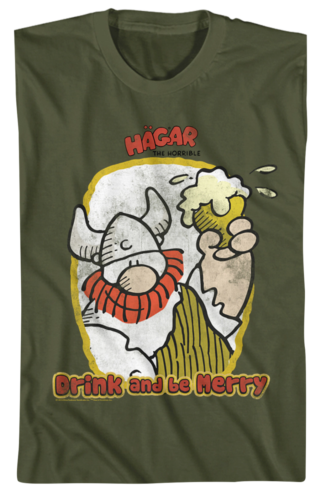 Drink And Be Merry Hagar The Horrible T-Shirt product image 2