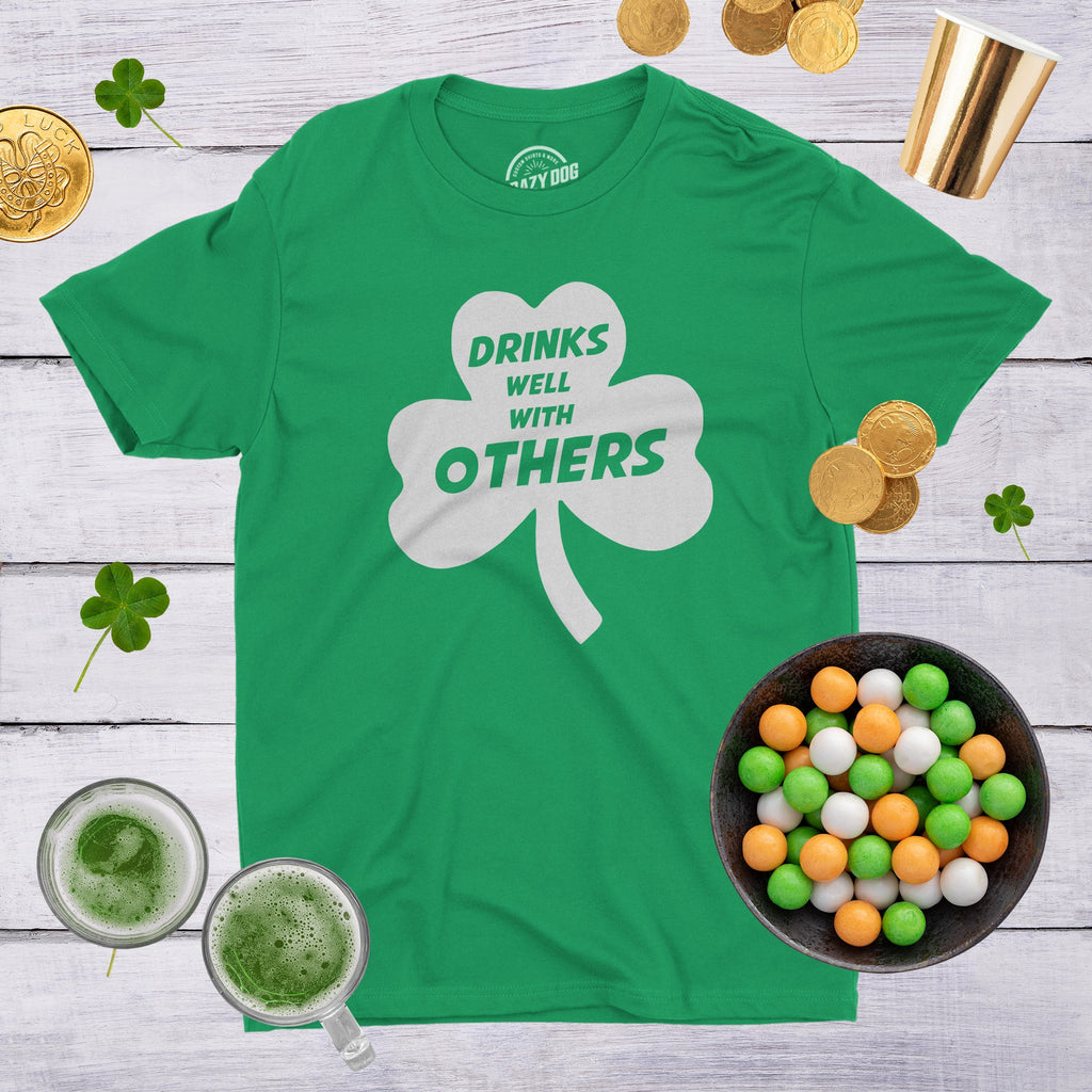 Drinks Well With Others Men's T Shirt product image 2