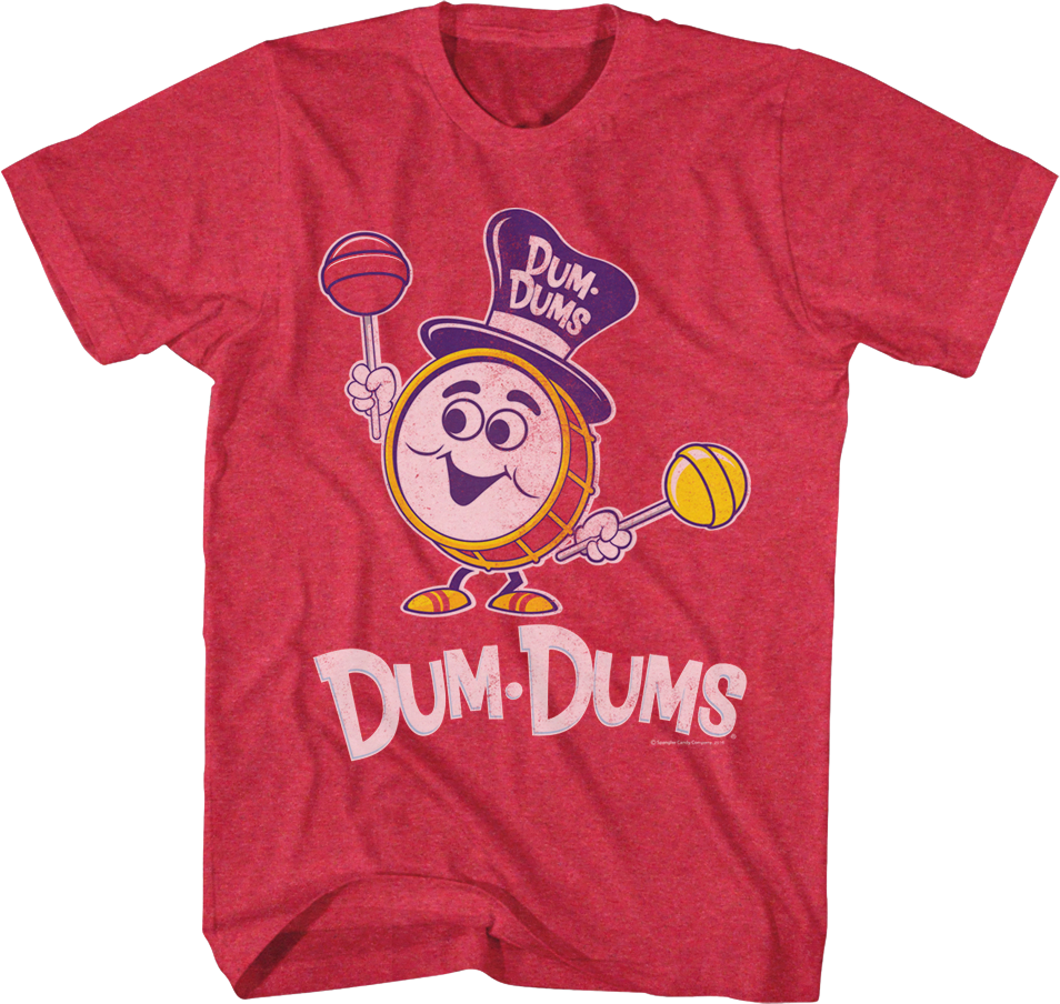 Drum Man Dum-Dums T-Shirt product image 1