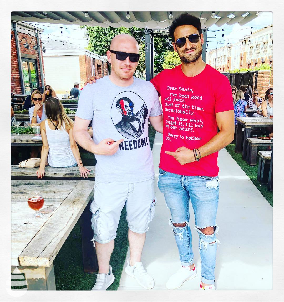 Dear Santa I'll Buy My Own Stuff Men's T Shirt product image 4