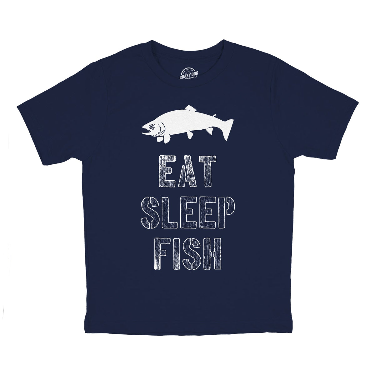 Eat Sleep Fish Youth T Shirt product image 1