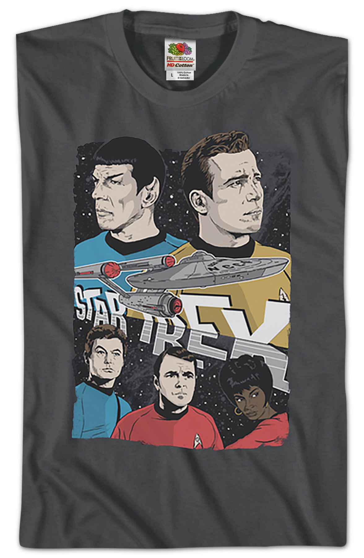 Enterprise Crew Star Trek T-Shirt product image 2