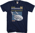 Enterprise Owners' Workshop Manual Star Trek T-Shirt product image 1