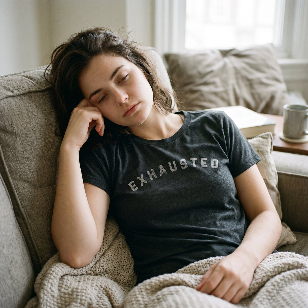 Exhausted Women's T Shirt product image 2