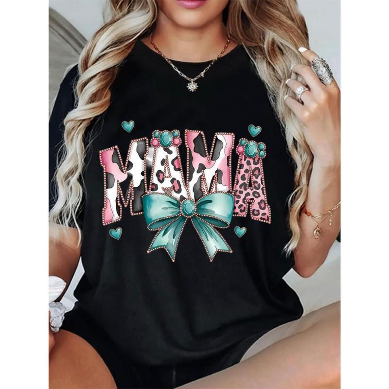 Women's Oversized Loose Fit Graphic T-Shirt - Mama Design product image 1