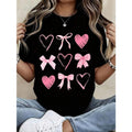 Women Clothes Beach Postcard Print Cream TShirt, Cute product image 1