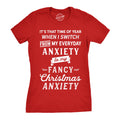 Fancy Christmas Anxiety Women's T Shirt product image 1