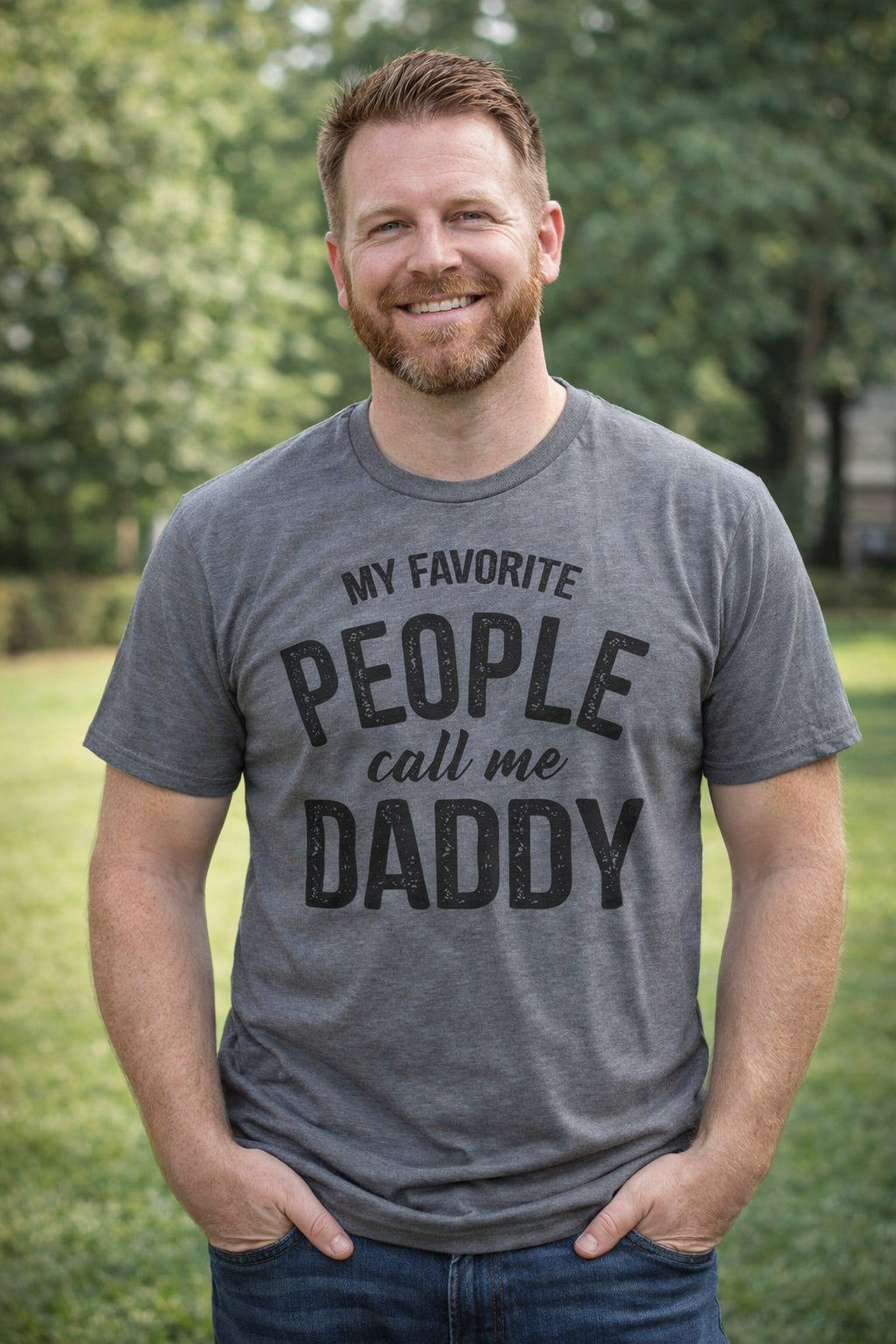My Favorite People Call Me Daddy Men's T Shirt product image 2