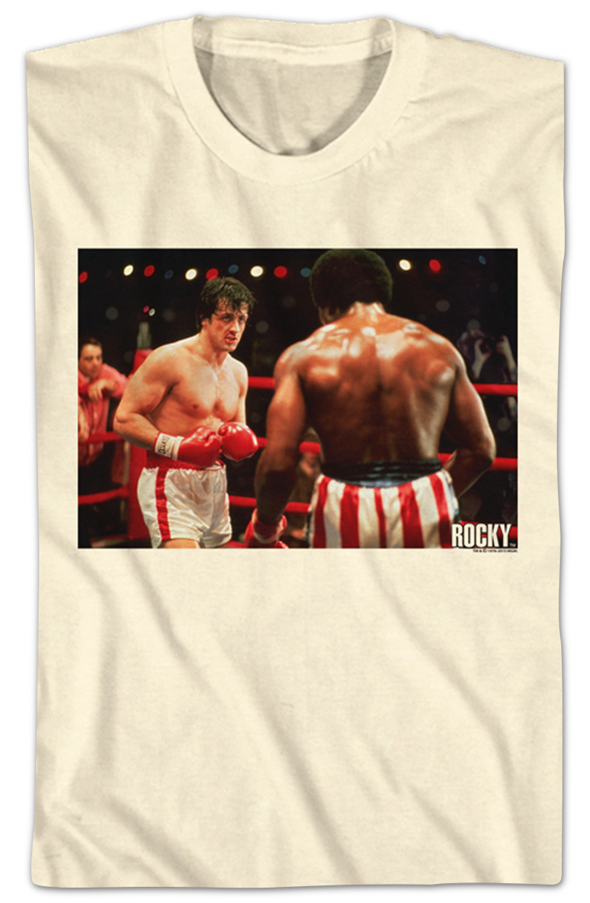 First Fight Apollo Creed vs Rocky Balboa T-Shirt product image 2