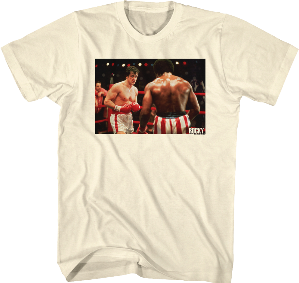 First Fight Apollo Creed vs Rocky Balboa T-Shirt product image 1