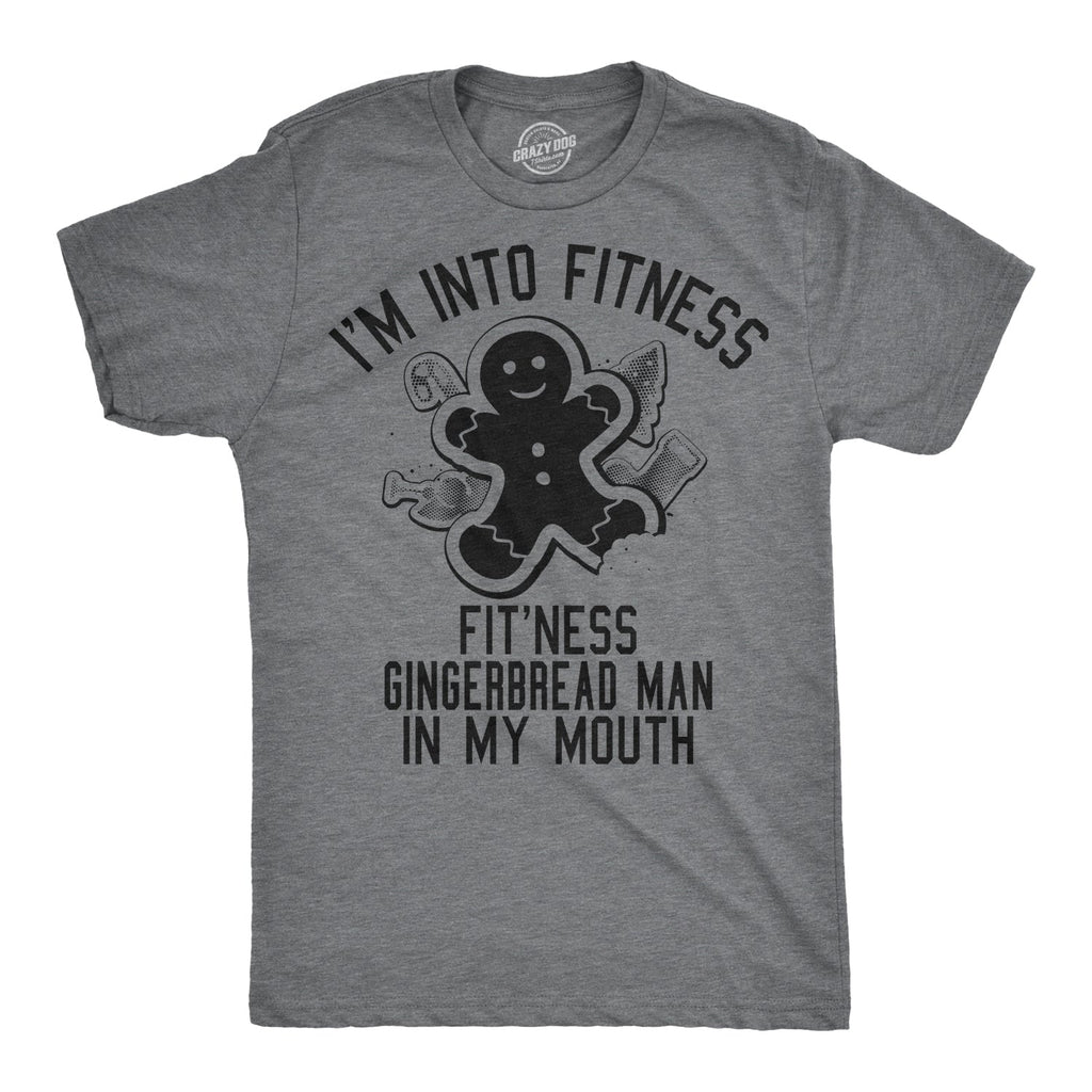 Fitness Gingerbread In My Mouth Men's T Shirt product image 1