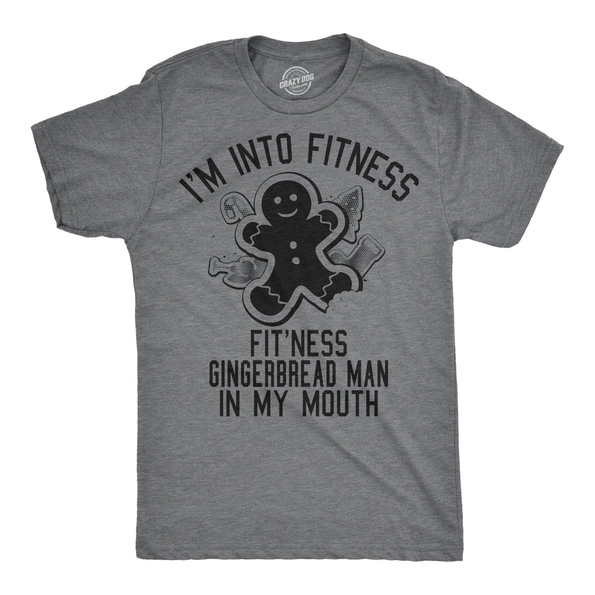 Fitness Gingerbread In My Mouth Men's T Shirt product image 1