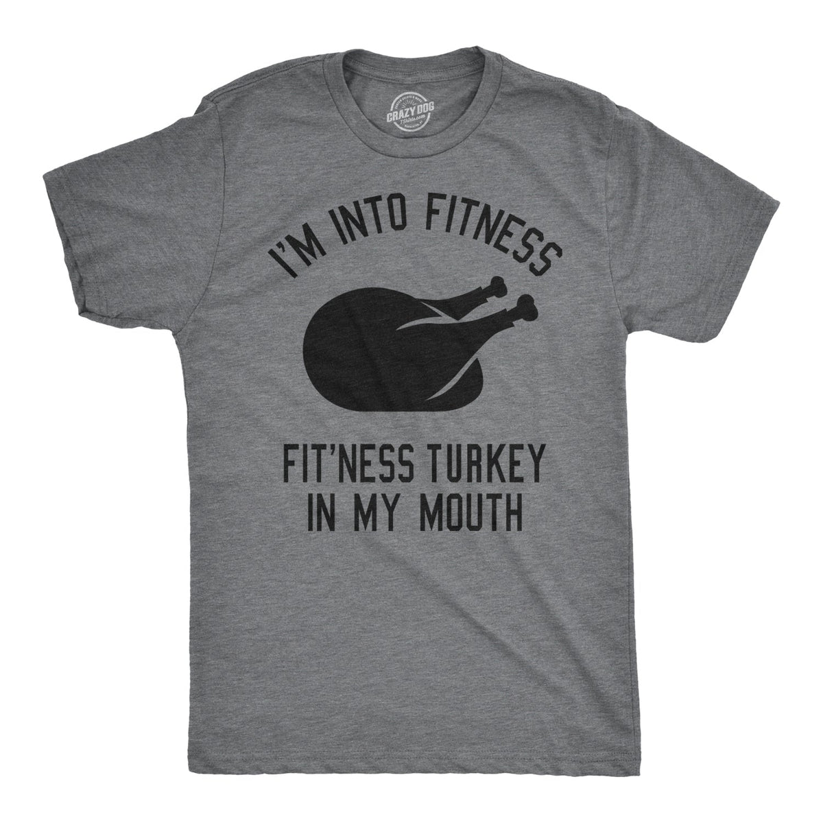 Fitness Turkey In My Mouth Men's T Shirt product image 1