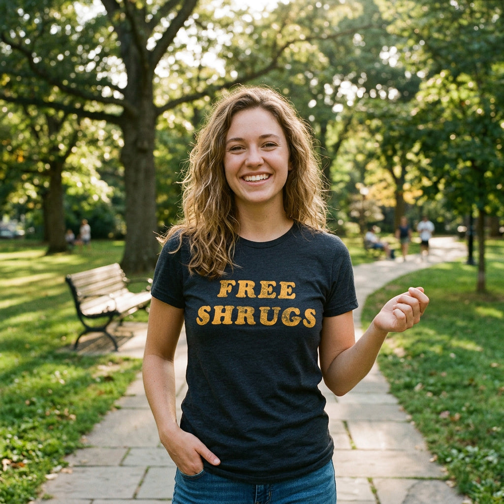 Free Shrugs Women's T Shirt product image 2