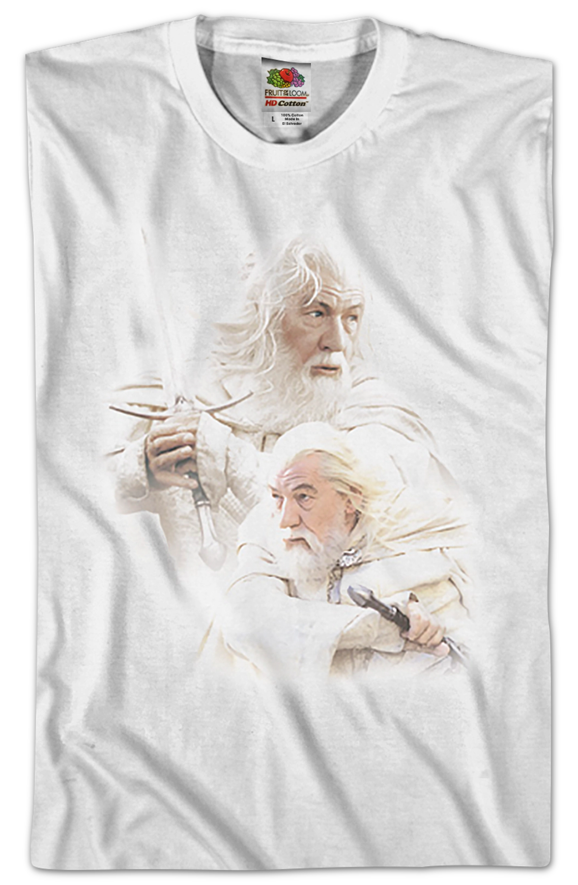 Gandalf Collage Lord of the Rings T-Shirt product image 2