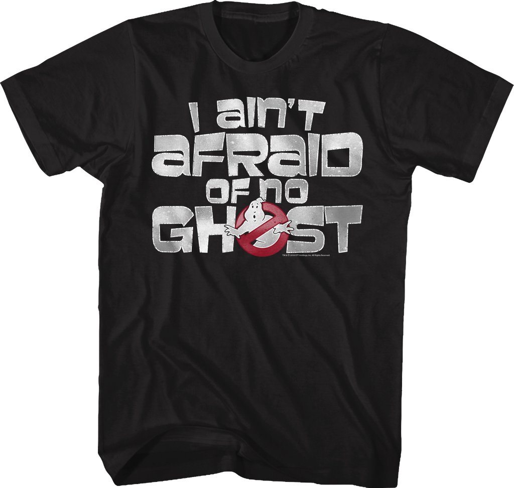 Ghostbusters I Ain't Afraid Of No Ghost T-Shirt product image 1