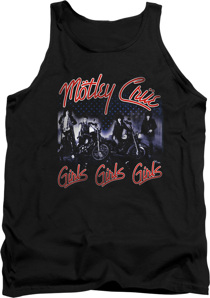 Girls Girls Girls Motley Crue Tank Top