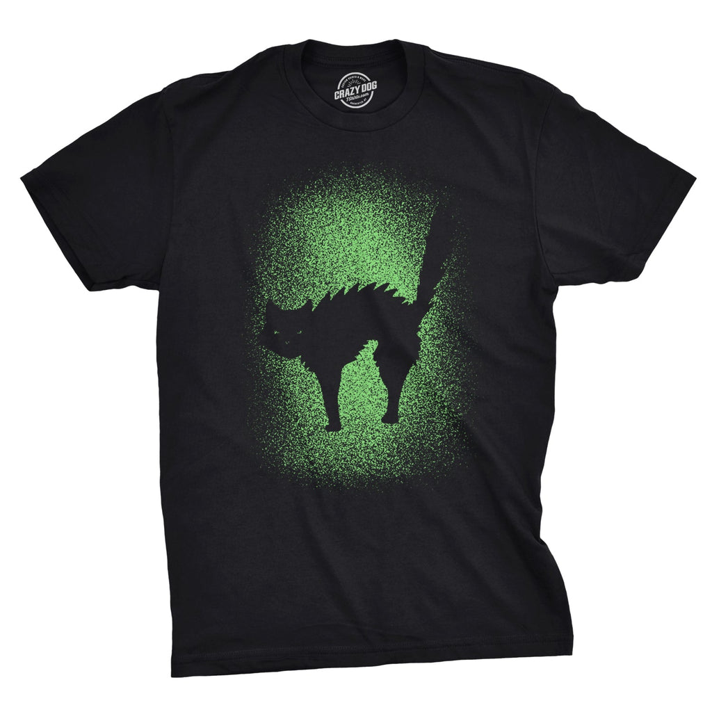 Glowing Cat Men's T Shirt product image 1