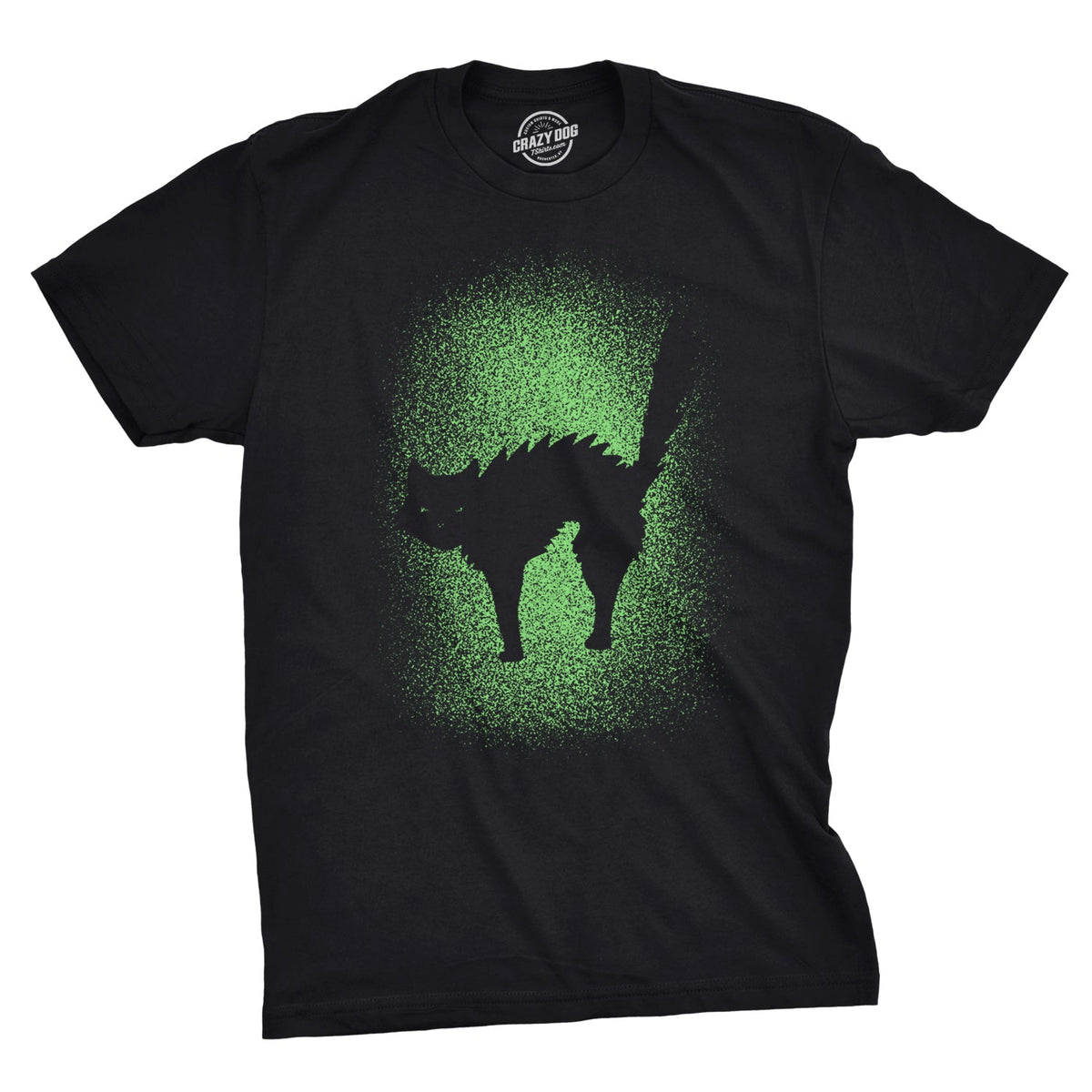 Glowing Cat Men's T Shirt product image 1