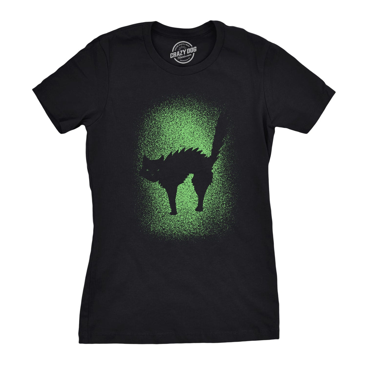 Glowing Cat Women's T Shirt product image 1