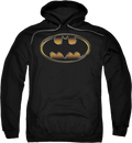 Gold and Black Logo Batman Hoodie product image 1
