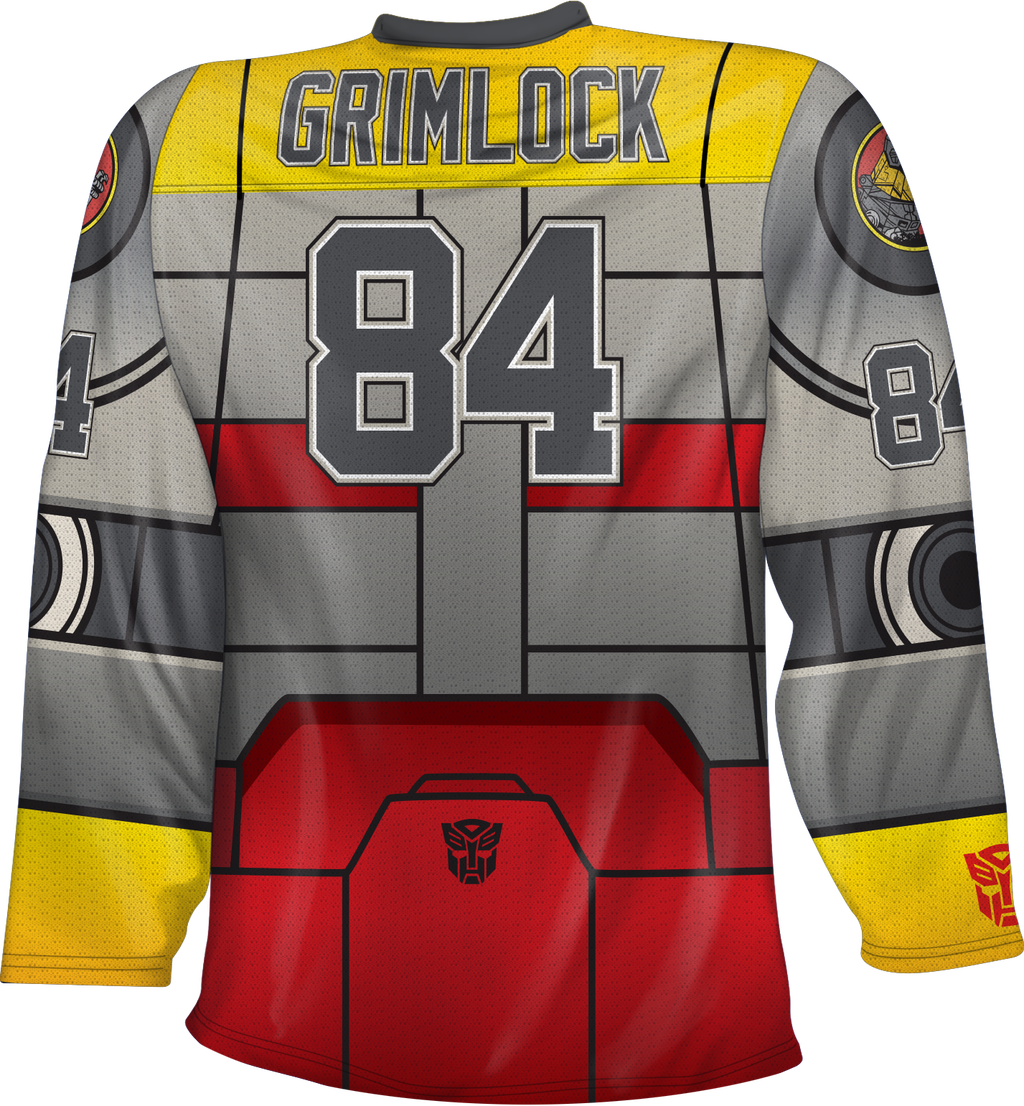 Grimlock Dinobots Transformers Hockey Jersey product image 2