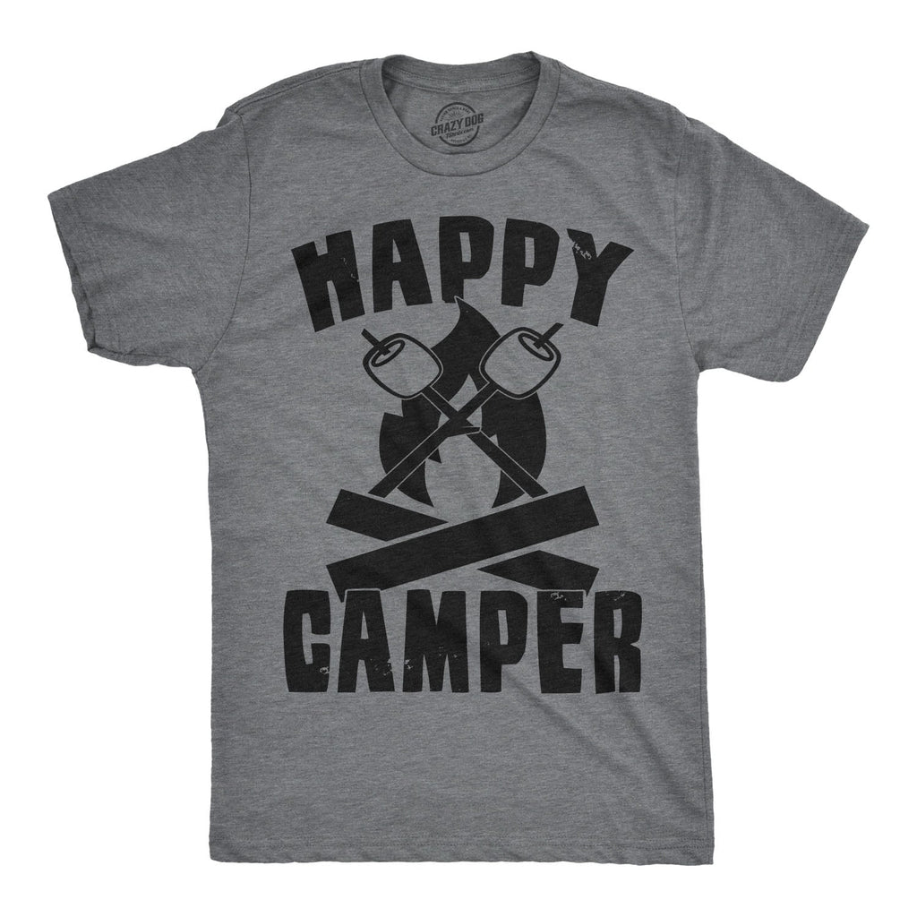 Happy Camper Men's T Shirt product image 1