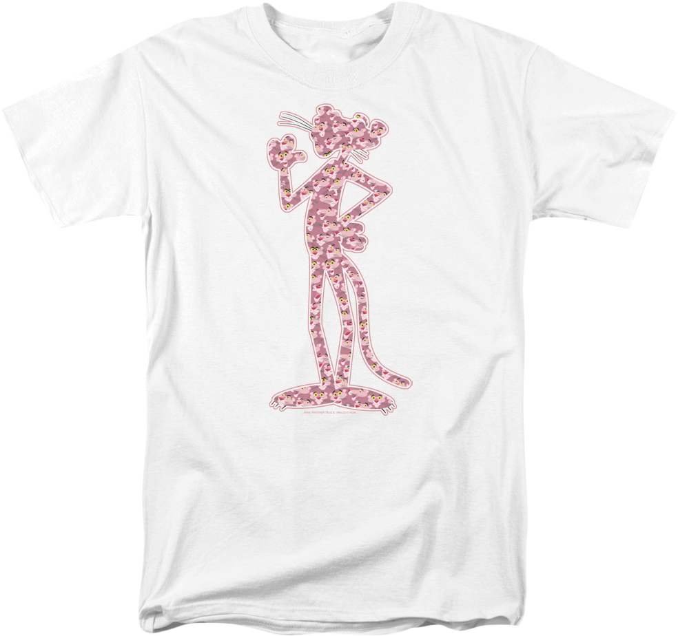 Head Design Pink Panther T-Shirt product image 1