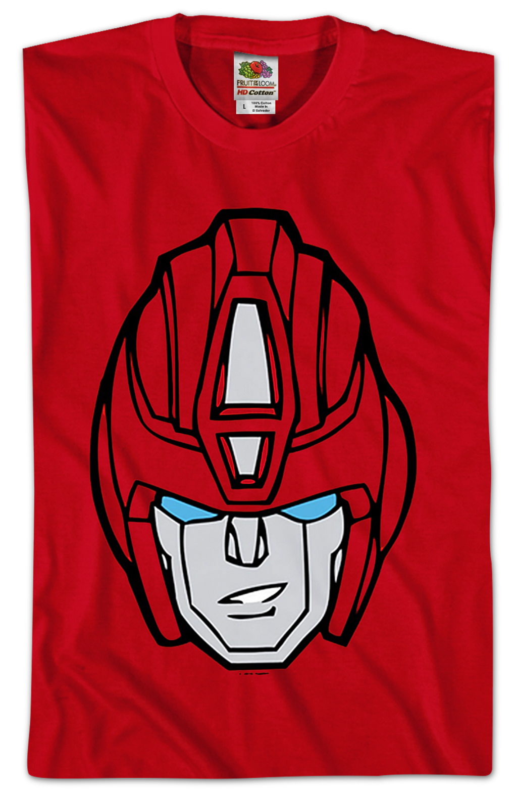 Hot Rod Head Shot Transformers T-Shirt product image 2