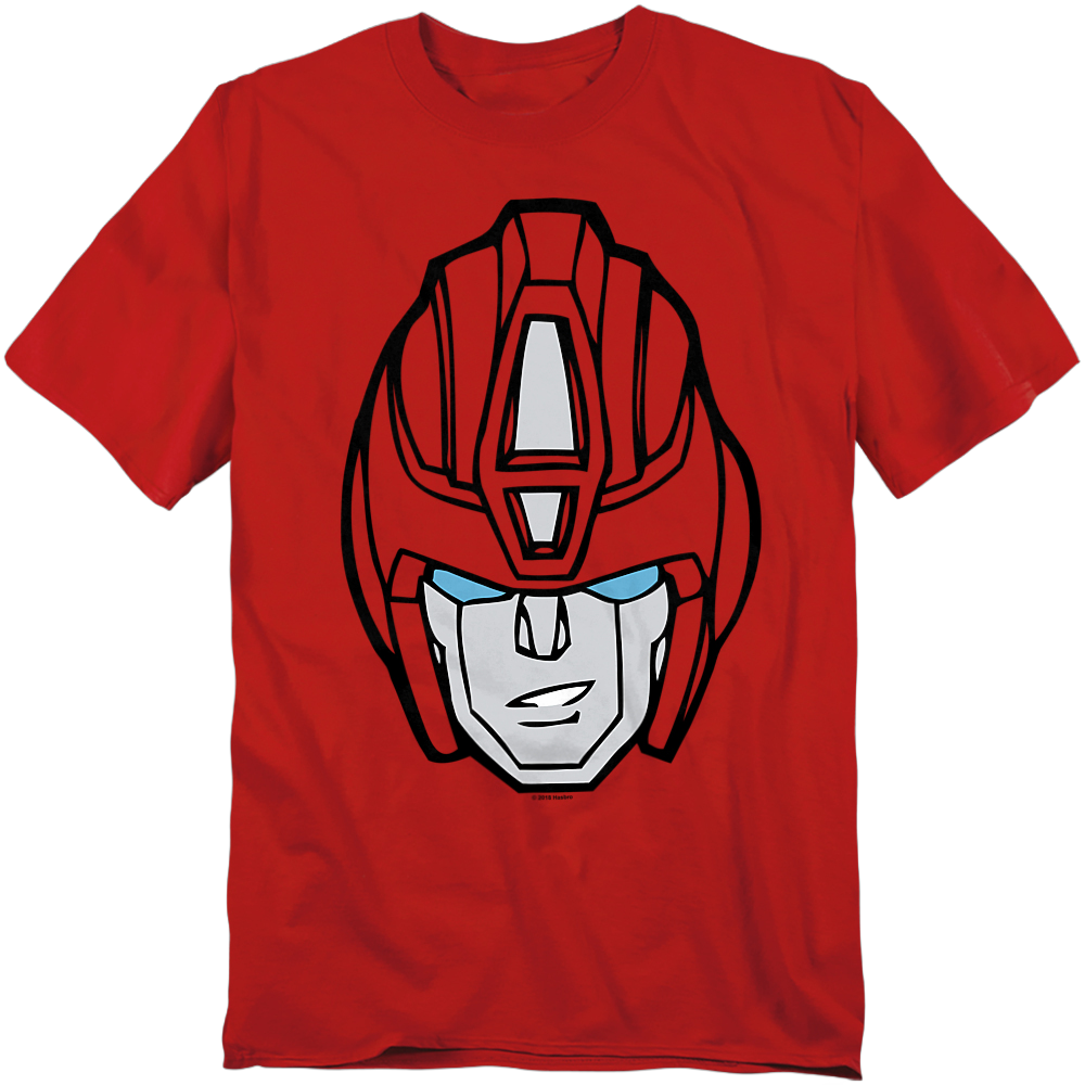 Hot Rod Head Shot Transformers T-Shirt product image 1