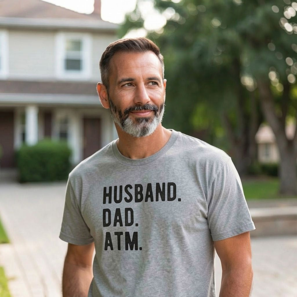 Husband. Dad. ATM. Men's T Shirt product image 2
