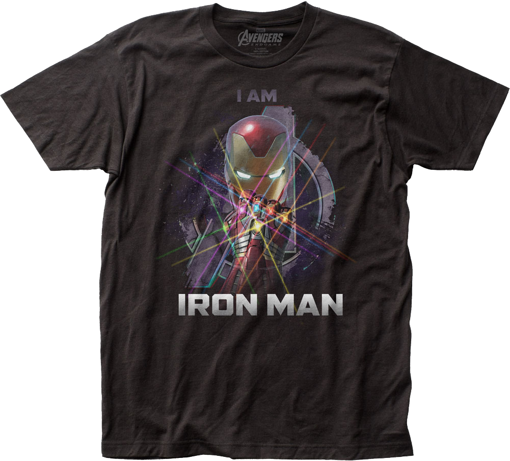 I Am Iron Man Avengers Endgame T-Shirt product image 1