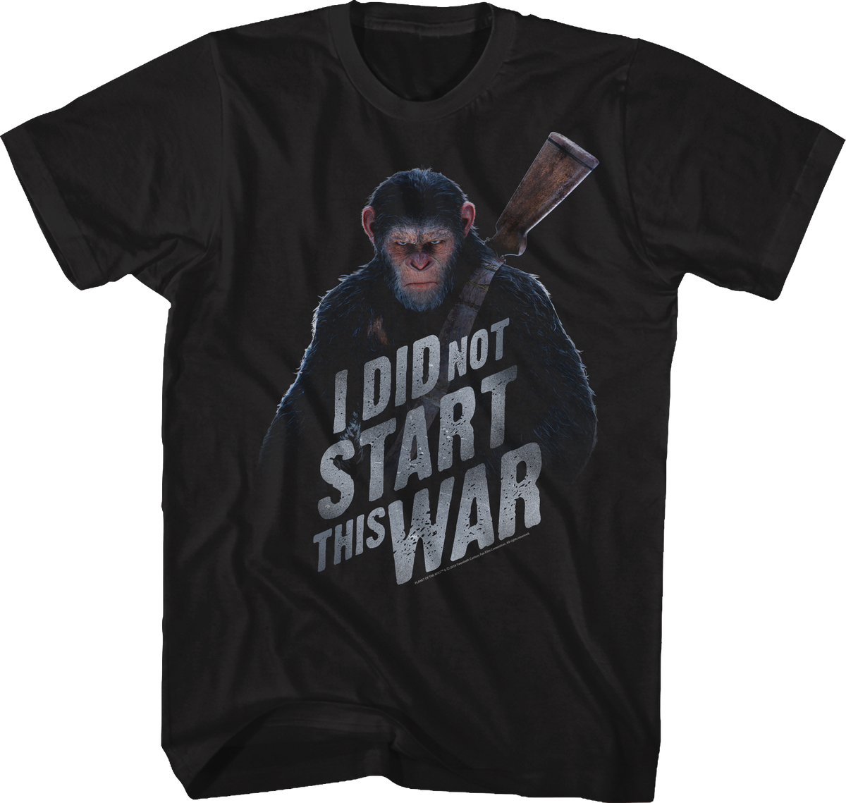 I Did Not Start This War Planet Of The Apes T-Shirt product image 1
