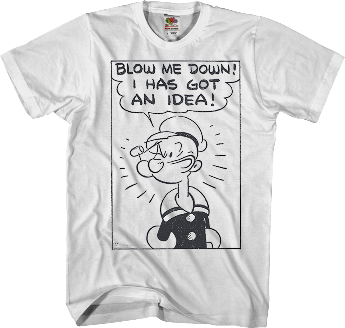 I Has Got An Idea Popeye T-Shirt product image 1