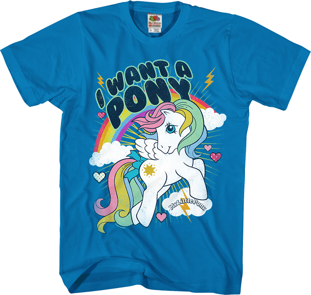 I Want A My Little Pony T-Shirt product image 1