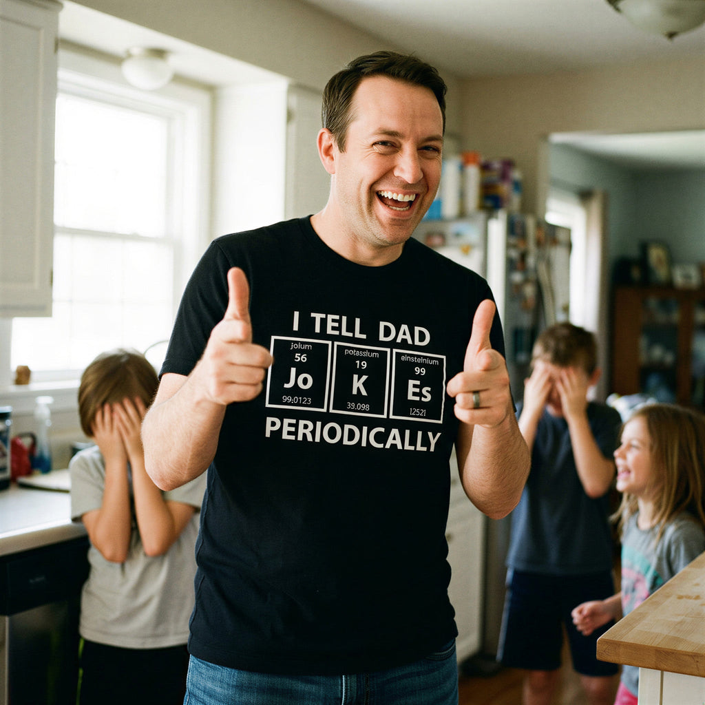 I Tell Dad Jokes Periodically Men's T Shirt product image 4