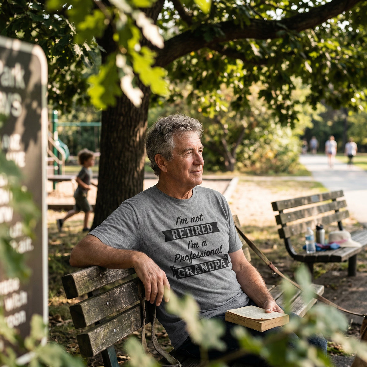 I'm Not Retired I'm A Professional Grandpa Men's T Shirt product image 8