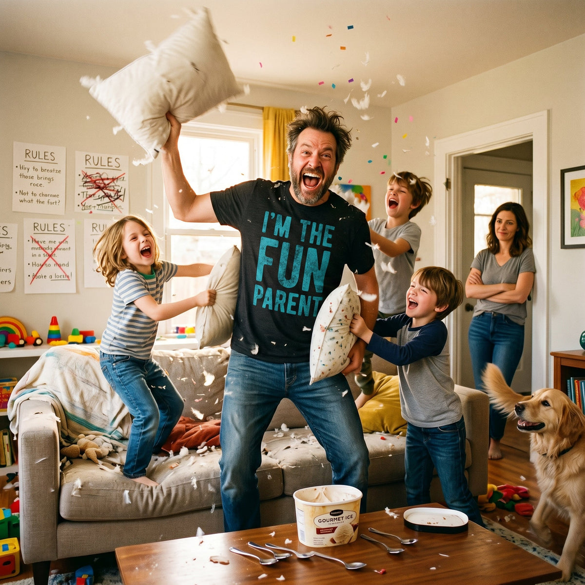 I'm The Fun Parent Men's T Shirt product image 2