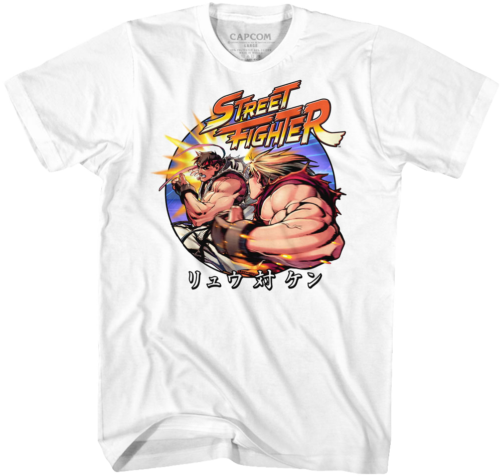 Japanese Street Fighter T-Shirt product image 1