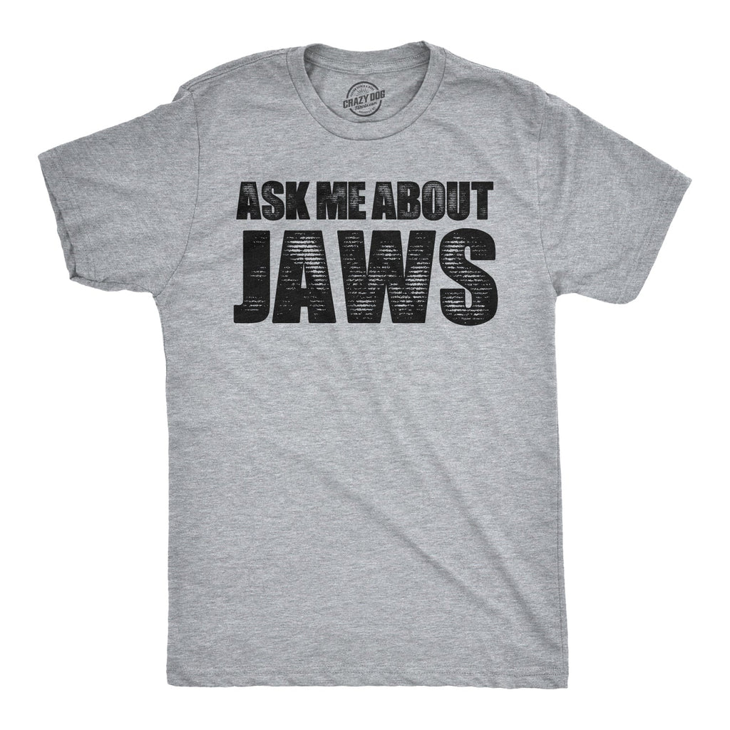 Ask Me About Jaws Men's T Shirt product image 3