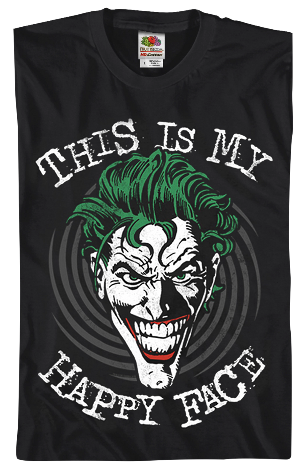 Joker This Is My Happy Face DC Comics T-Shirt product image 2
