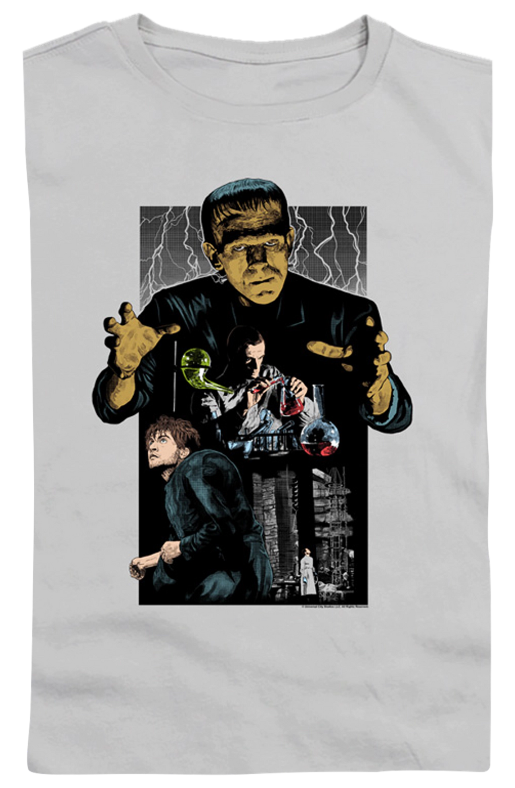 Ladies Collage Frankenstein Shirt product image 2