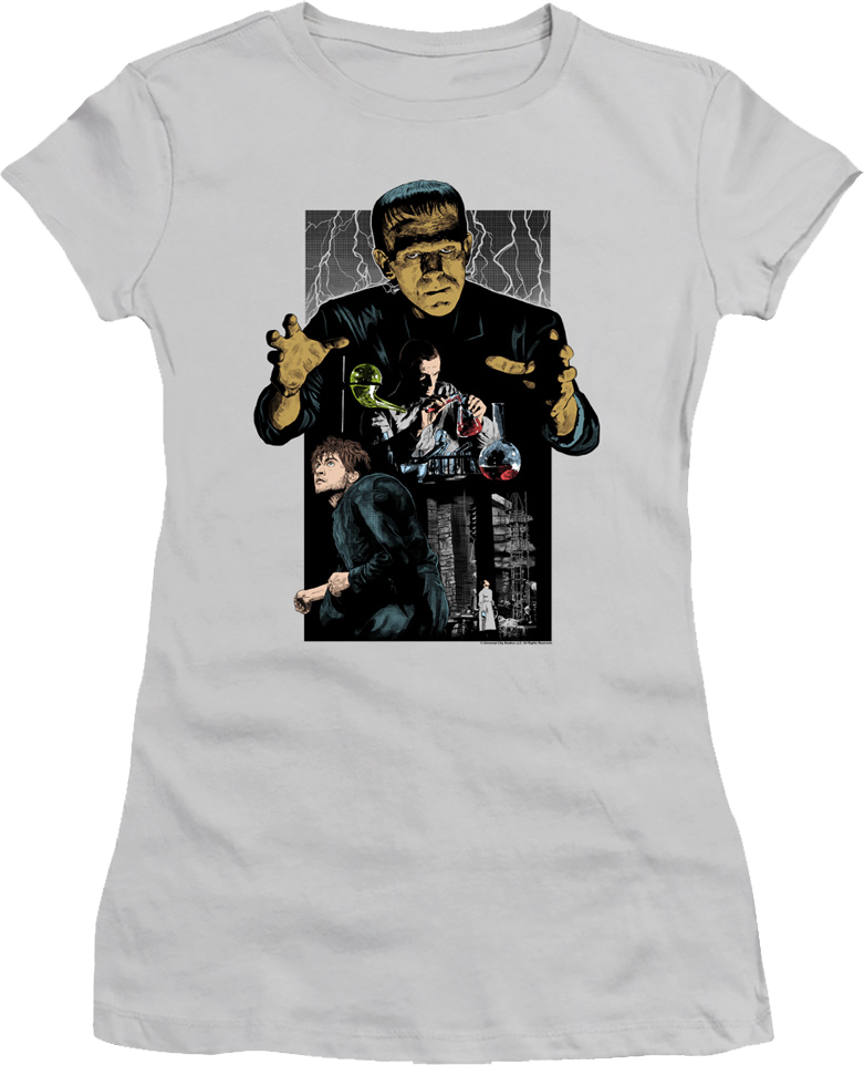 Ladies Collage Frankenstein Shirt product image 1