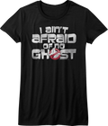 Ladies Ghostbusters I Ain't Afraid Of No Ghost Shirt product image 1