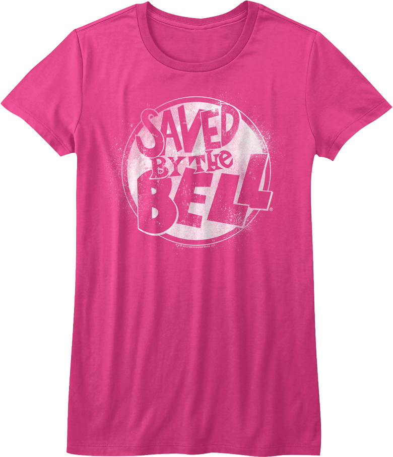 Ladies Pink Saved By The Bell Shirt product image 1