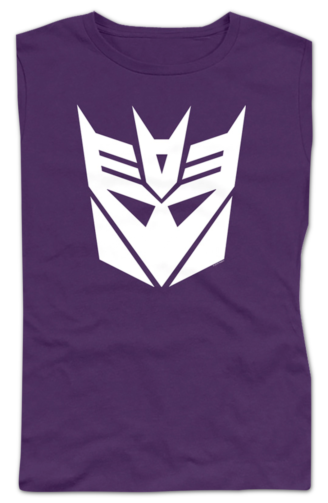 Ladies Purple Decepticons Logo Transformers Shirt product image 2